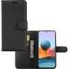 Compatibile Custodia Xiaomi Redmi Note 10/10S. CP black materiale tecnico, con porta tessere,funzione stand orizzontale. CP1927OR1B