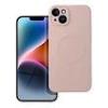 Compatibile Custodia Apple iPhone 14 6.1". LSMAG Soft Touch con magnete ricarica wireless, Colore pink. struttura multi-strato, in policarbonato flessibile, rivestite internamente in microfibra, ed esternamente in liquid silicone LSMAG2020P