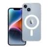  Compatibile Custodia Apple iPhone 15 Plus. Magnet 3 in silicone con magnete ricarica wireless. Colore trasparente. MAG32082T